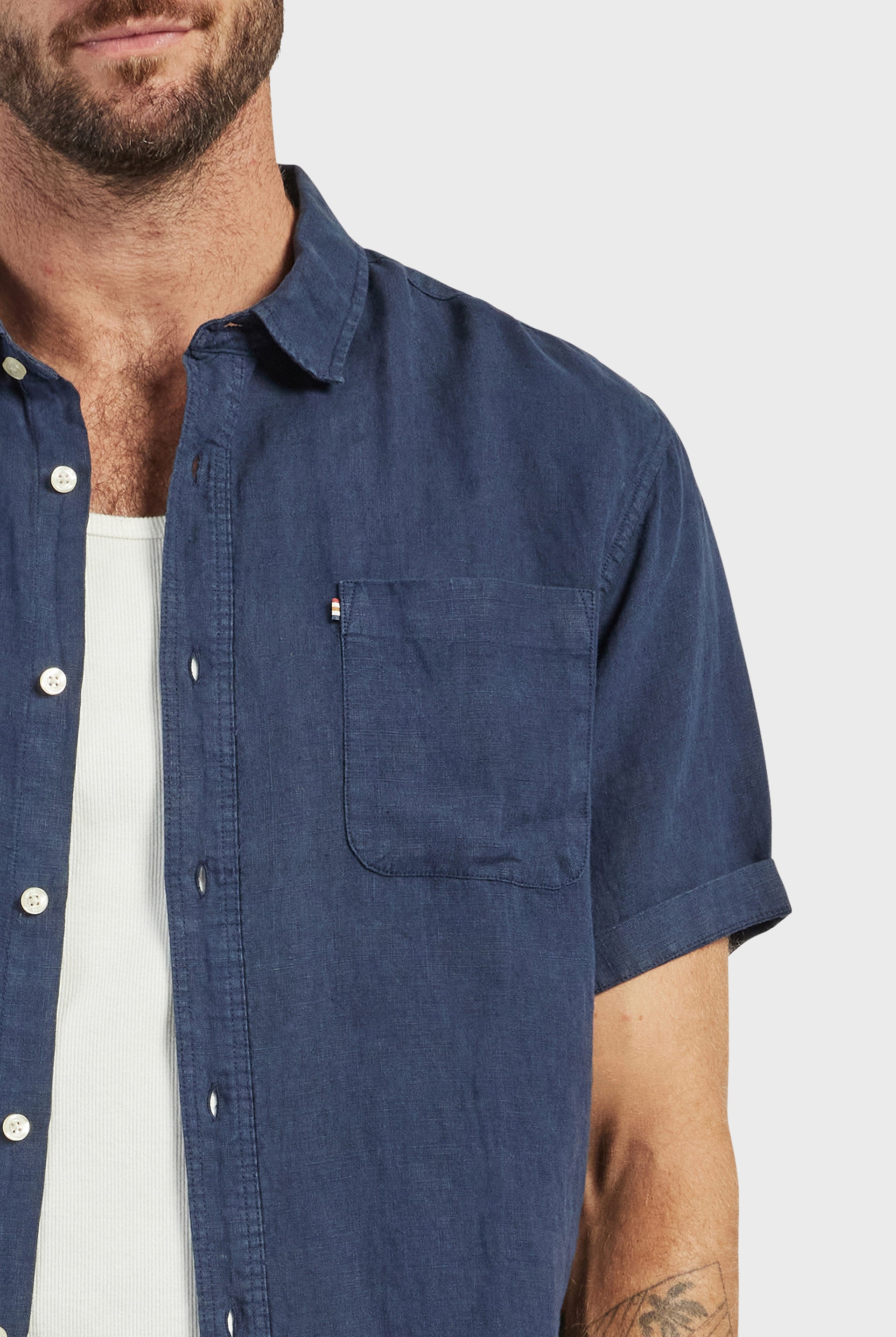Hampton Linen S/S Shirt