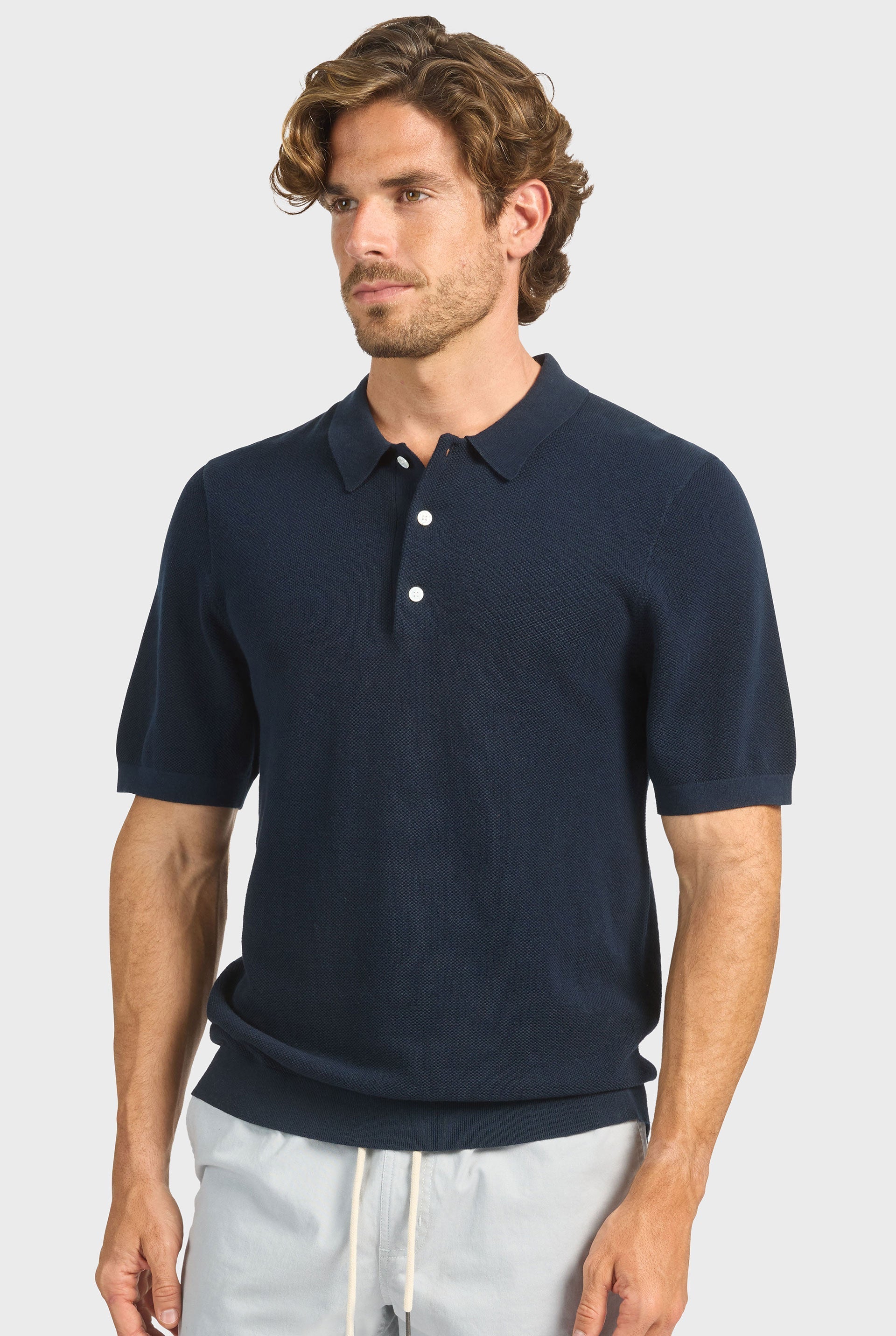 Riley Knit Polo