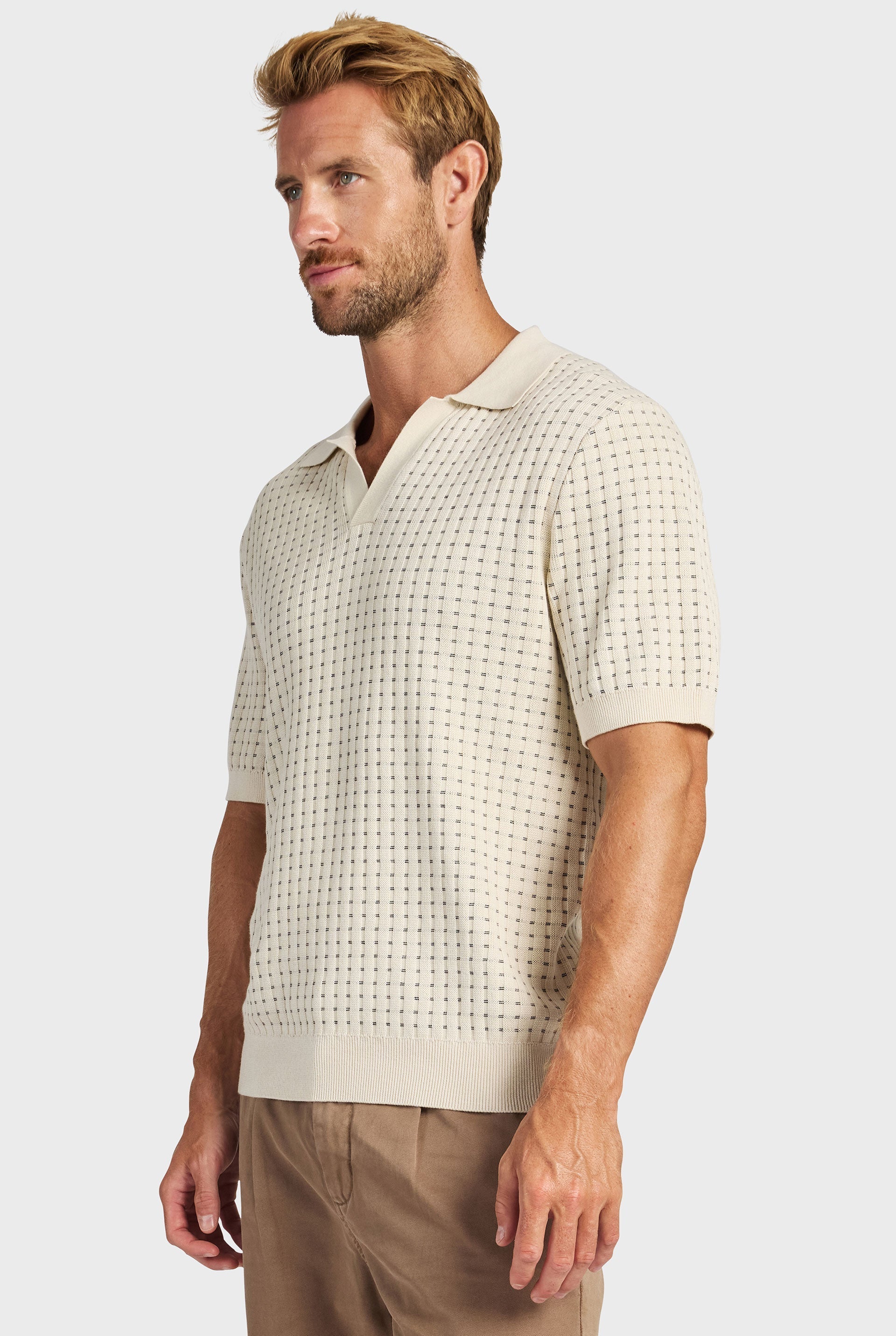 Sanders Knit Polo